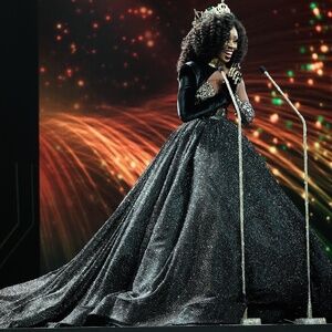 Leopard gown